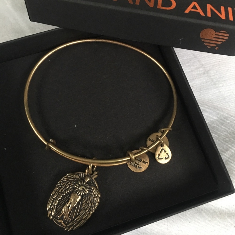 Alex and Ani Guardian of Knowledge RG